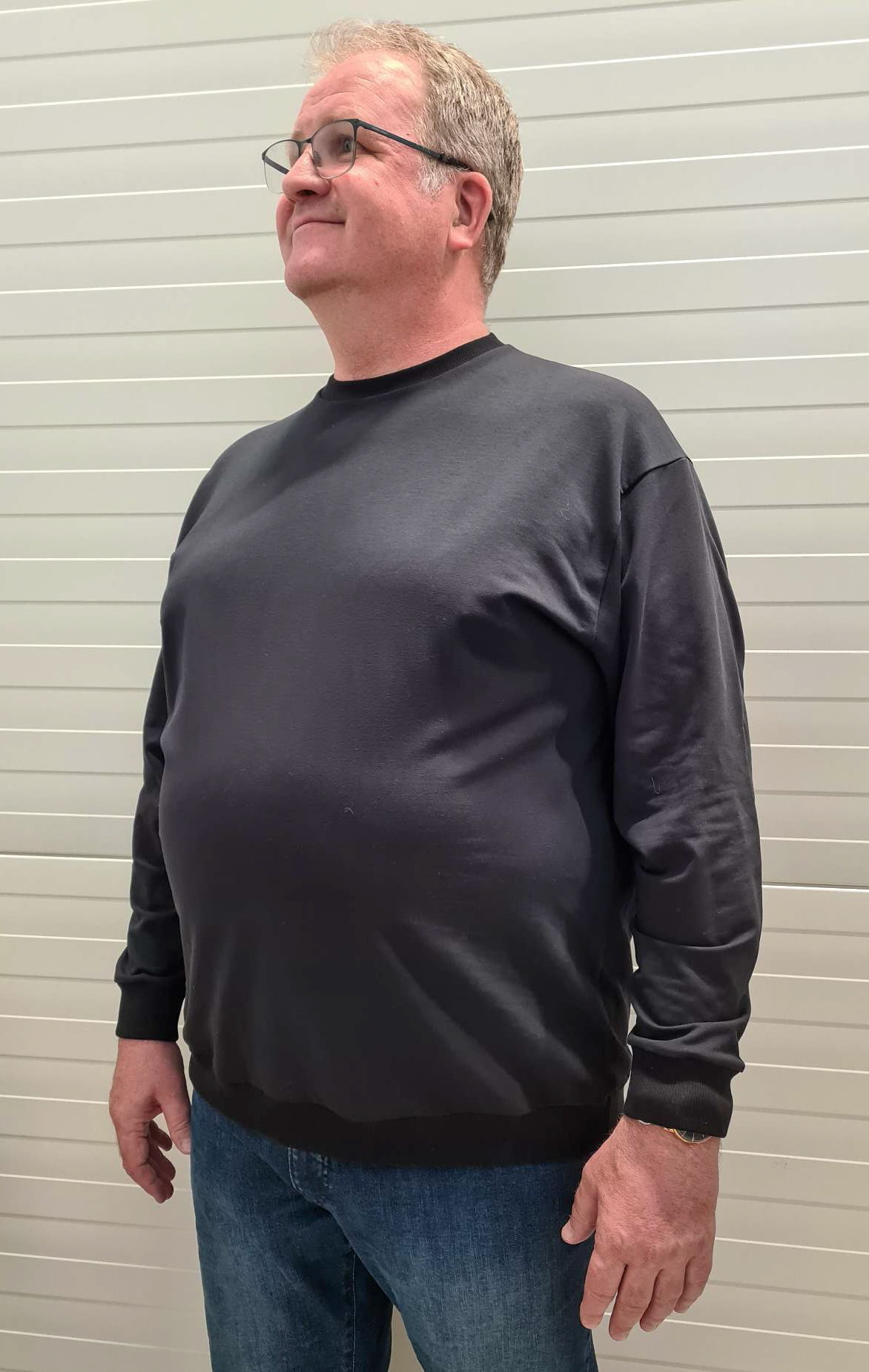 Men's sweatshirt PDF sewing pattern 3XL-6XL